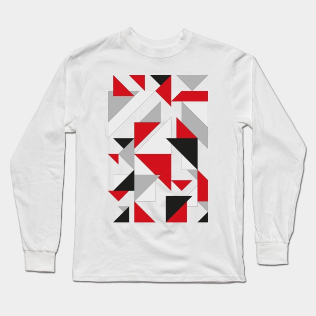 Abstract#49 Long Sleeve T-Shirt by process22